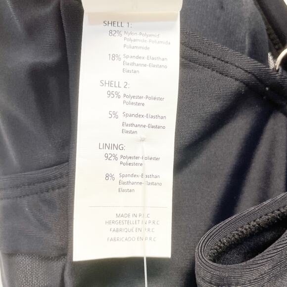 Cupshe Women's Black Cutout Mesh Tummy Control One Piece Swimsuit Medium - Picture 7 of 7